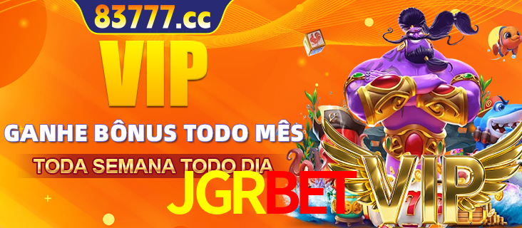 Banner promocional do JGRBET oferecendo 100% de recompensas adicionais contínuas para quem fizer o login diário (Daily sign-in), com um mascote de coelho.