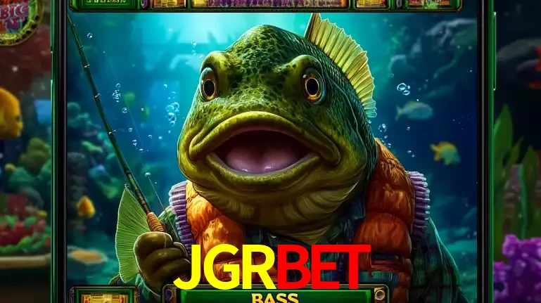 Personagem de peixe pescador do popular jogo de slot com tema de pescaria, uma das emocionantes opções de caça-níqueis para jogar e ganhar no cassino JGRBET.